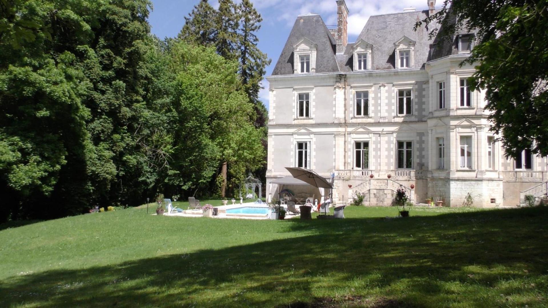 Chateau De Saint-Bohaire Dış mekan fotoğraf