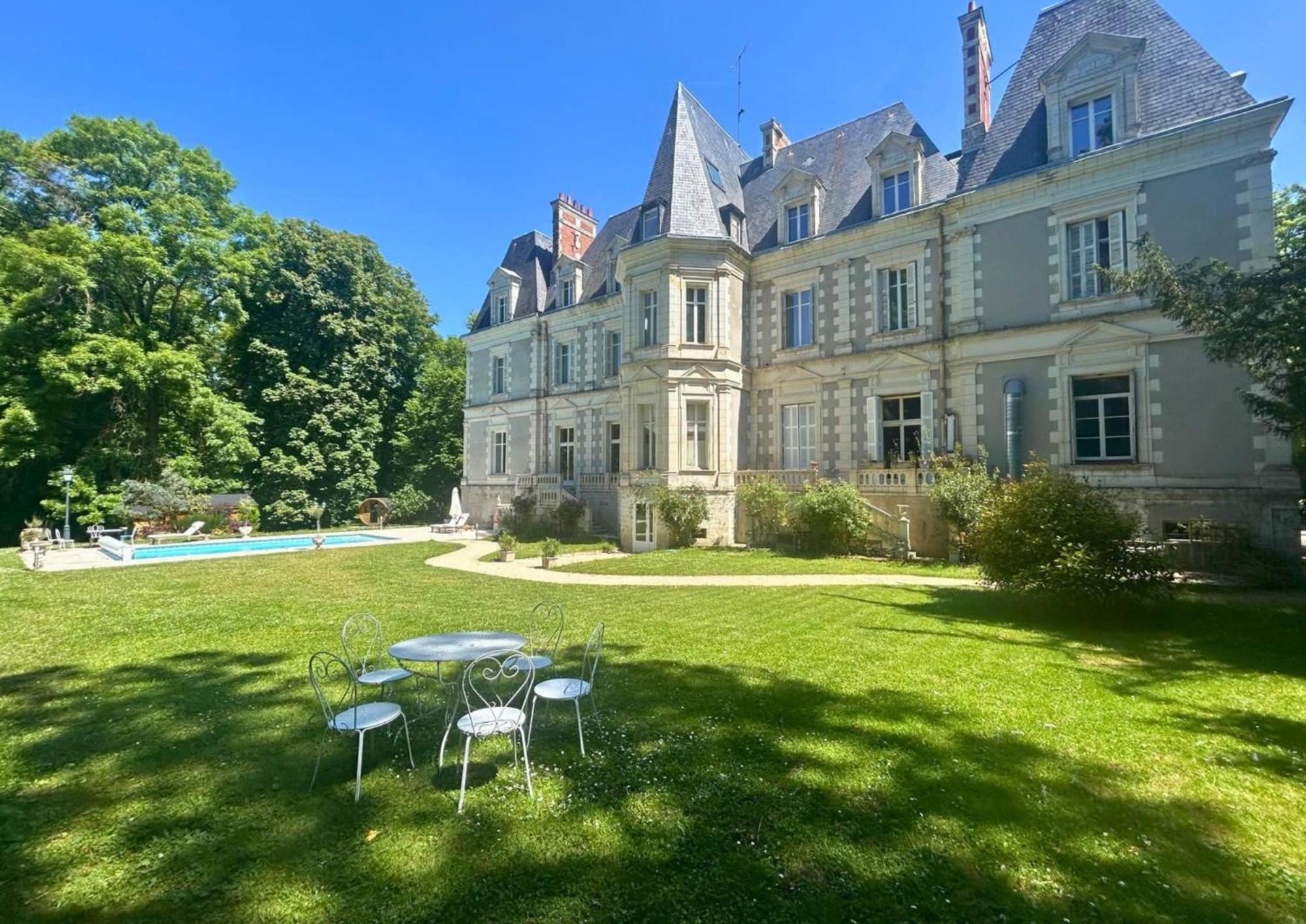 Chateau De Saint-Bohaire Dış mekan fotoğraf